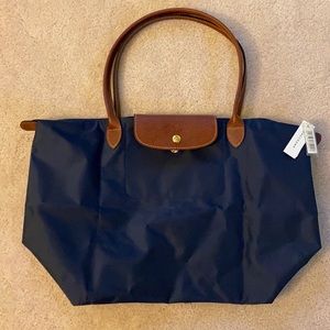 Longchamp Tote - Navy